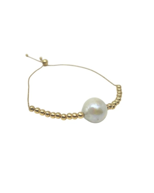 Pulseira com Pérola e Bolas - Image 2