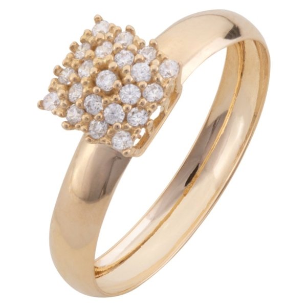 Anel Chuveiro Quadrado