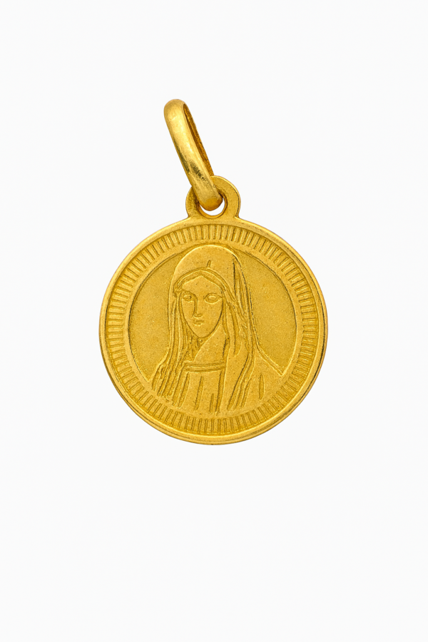 Pingente Medalha Maria