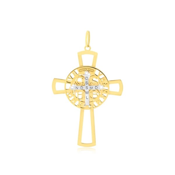 Pingente Cruz São Bento