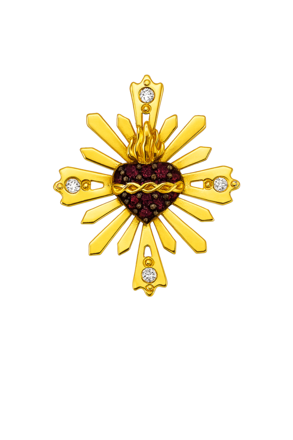 Pingente Sagrado Coração de Jesus