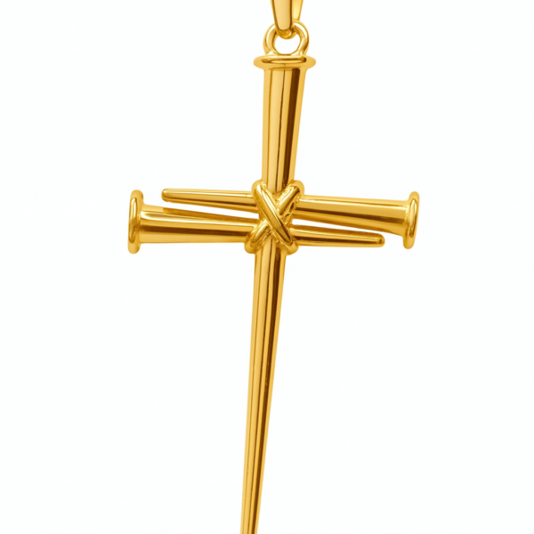 Pingente Cruz Prego