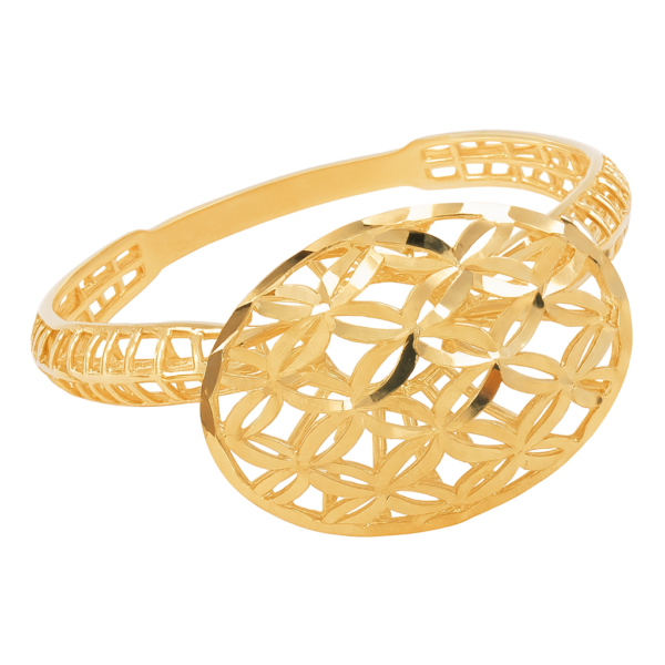 Anel Diamantado Oval