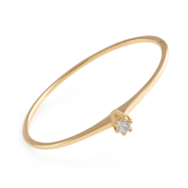 Anel Solitário 6 Garras