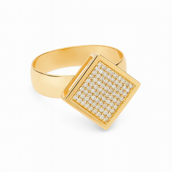 Anel Chuveiro Quadrado