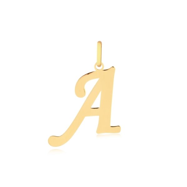 Pingente Letra A